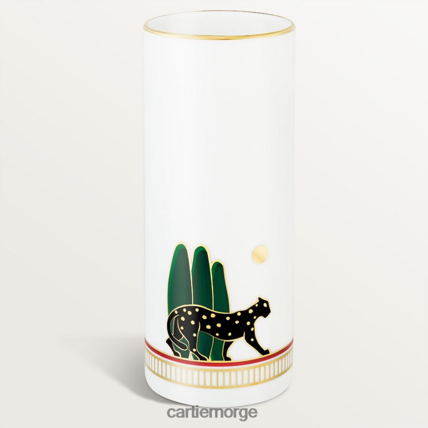 kunsten å bo hjemme Cartier panter vase stilig F4466N1637
