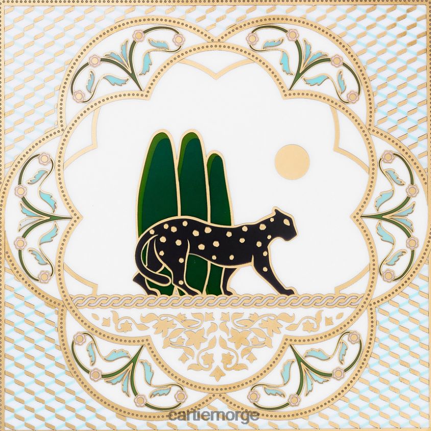 kunsten å bo hjemme Cartier panterbrett, medium modell stilig F4466N1672