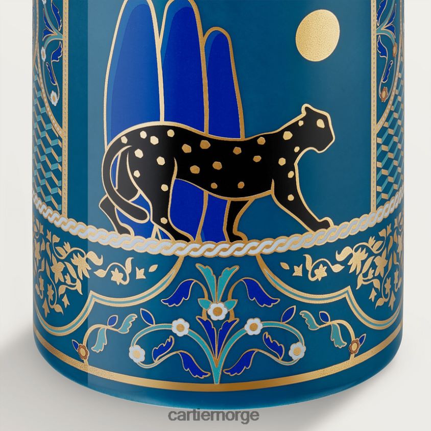 kunsten å bo hjemme Cartier pantere vase, medium modell stilig F4466N1651