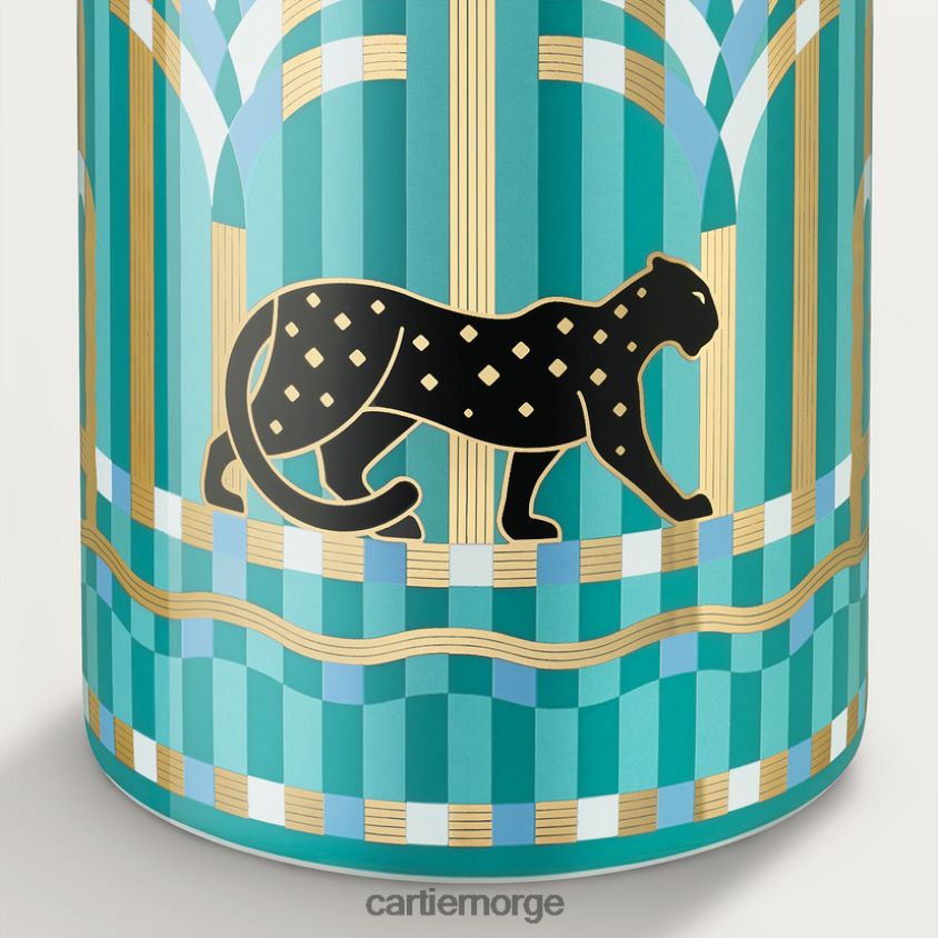 kunsten å bo hjemme Cartier pantere vase, medium modell stilig F4466N1652