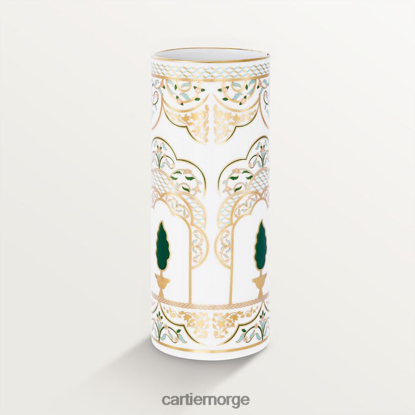 kunsten å bo hjemme Cartier pantere vase, medium modell stilig F4466N1673