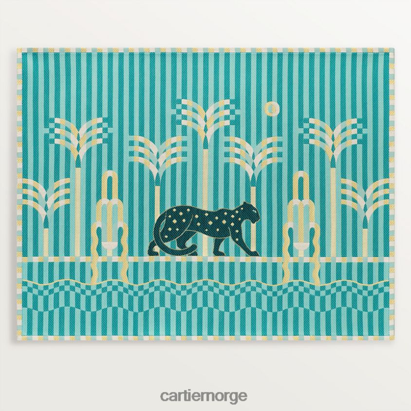 kunsten å bo hjemme Cartier panther bordserviett stilig F4466N1656