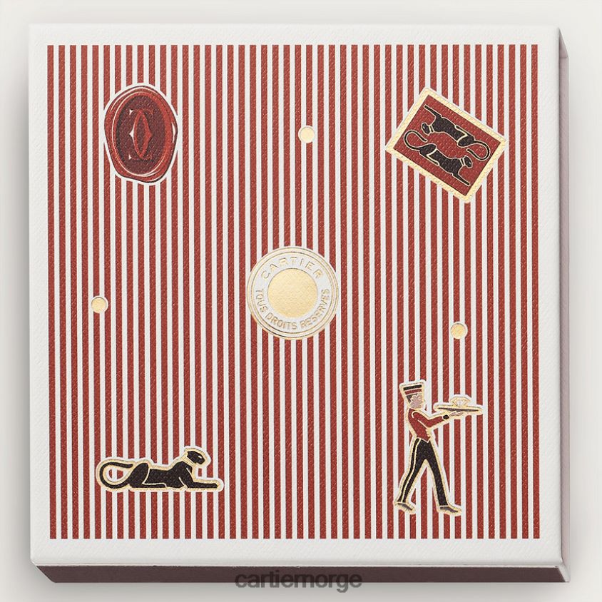 kunsten å bo hjemme Cartier sett med 3 diabolo fyrstikkesker stilig F4466N1640