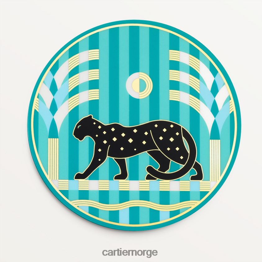 kunsten å bo hjemme Cartier sett med 6 panthere-dalbaner stilig F4466N1669