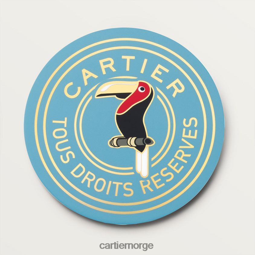 kunsten å bo hjemme Cartier sett med seks karakterer og dalbaner stilig F4466N1668