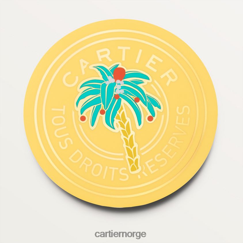 kunsten å bo hjemme Cartier sett med seks karakterer og dalbaner stilig F4466N1668