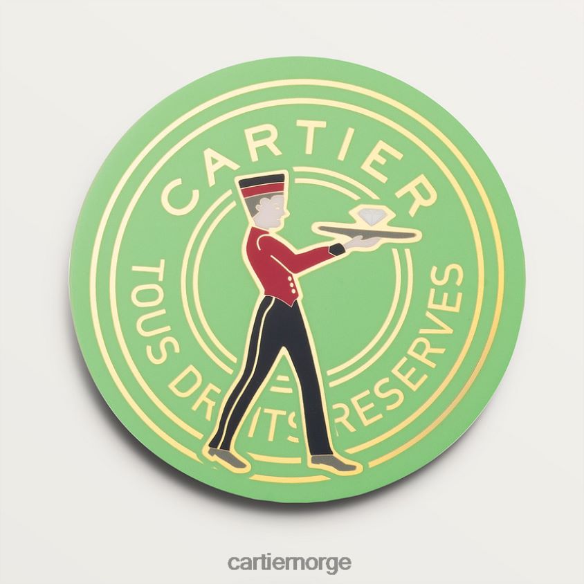 kunsten å bo hjemme Cartier sett med seks karakterer og dalbaner stilig F4466N1668