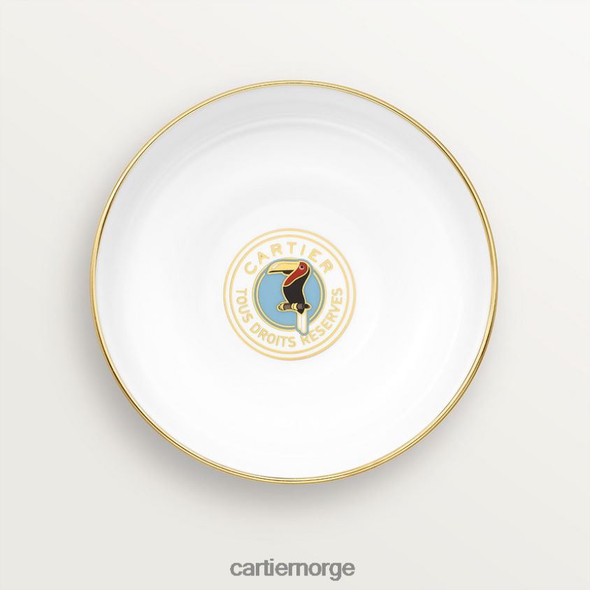 kunsten å bo hjemme Cartier sett med tre karakterskåler stilig F4466N1665