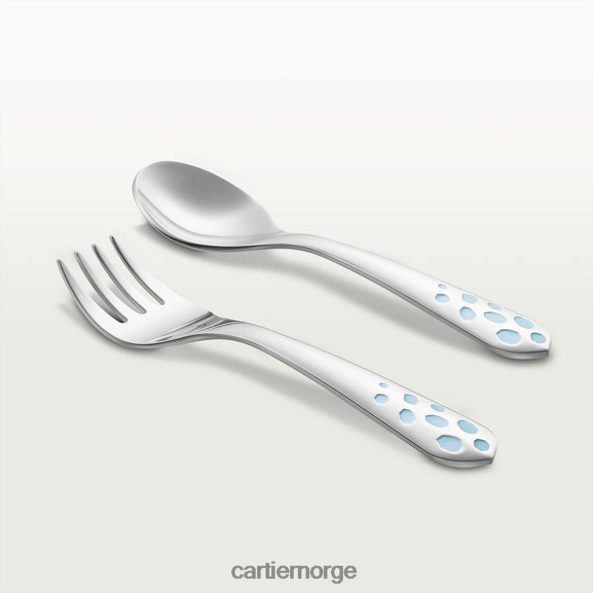 kunsten å bo hjemme Cartier babypanther bestikksett stilig F4466N1687