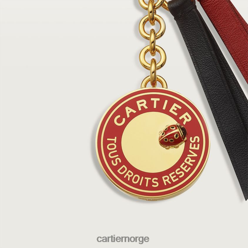 kunsten å bo hjemme Cartier diabolo seal nøkkelring stilig F4466N1500