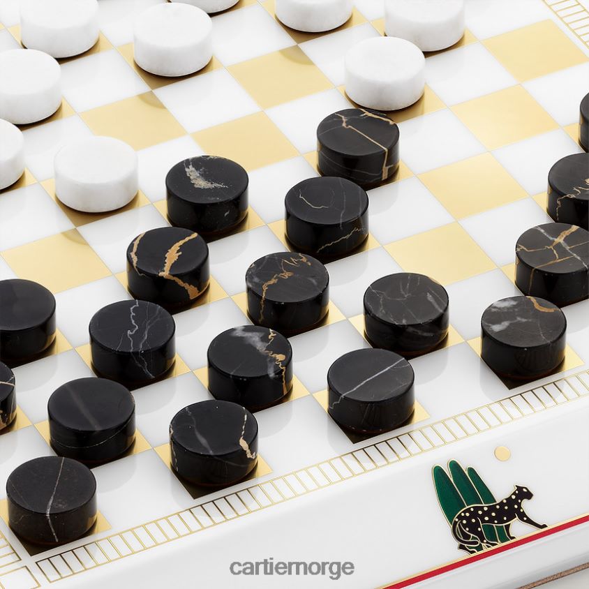 kunsten å bo hjemme Cartier utkastsett med pantermotiv stilig F4466N1676