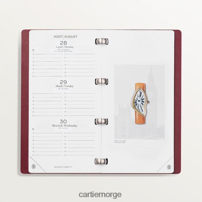 kunsten å bo hjemme Cartier dagbokpåfyll stilig F4466N1774