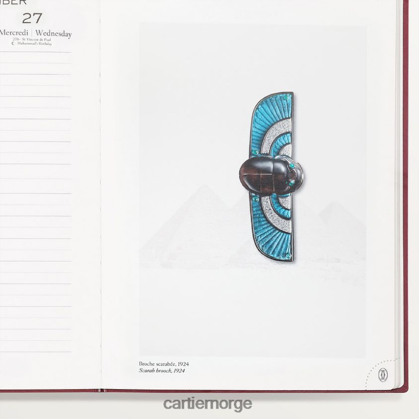 kunsten å bo hjemme Cartier dagbokpåfyll stilig F4466N1779