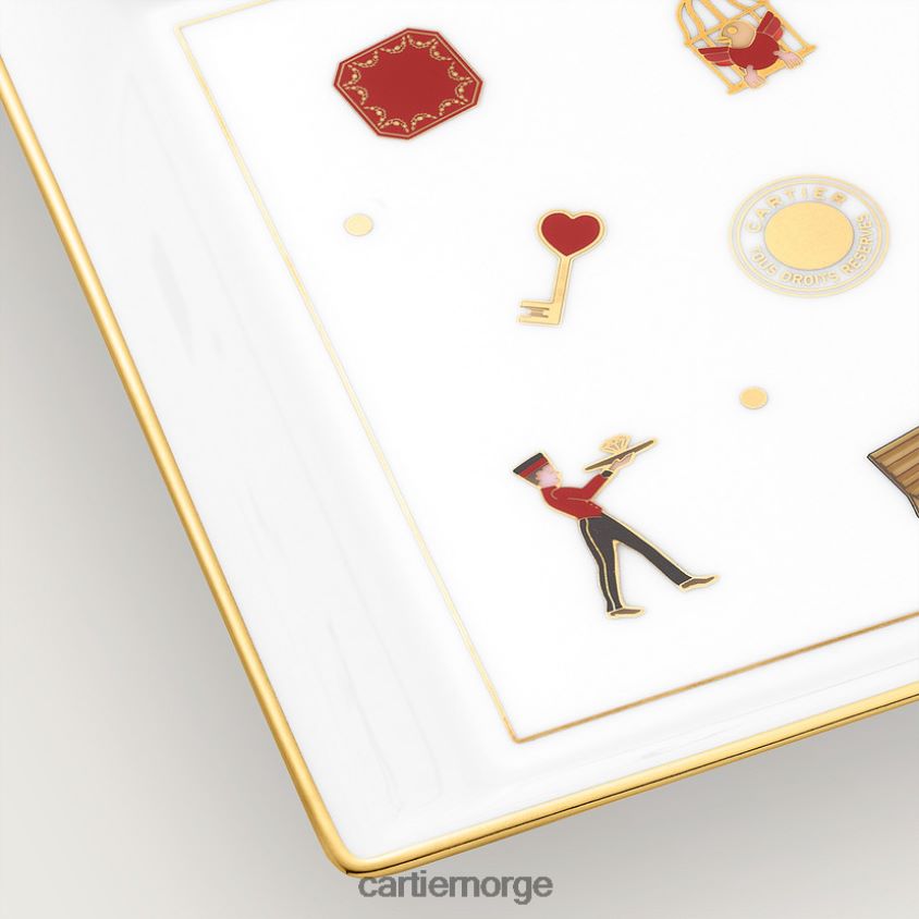 kunsten å bo hjemme Cartier diabolo pyntebrett, medium modell stilig F4466N1619