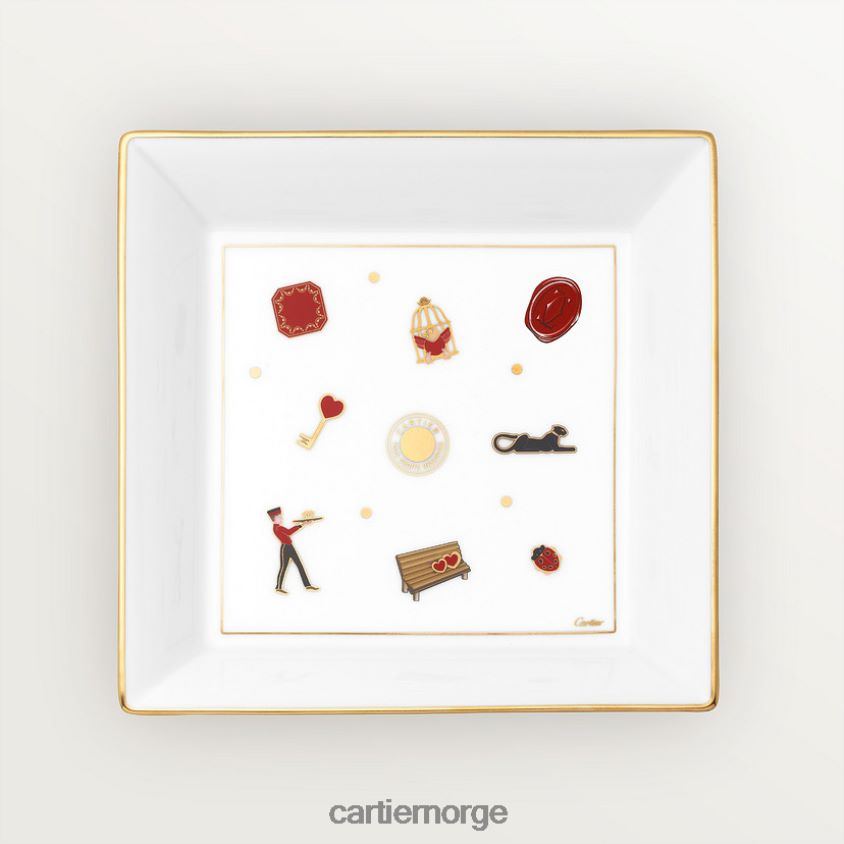 kunsten å bo hjemme Cartier diabolo pyntebrett, medium modell stilig F4466N1619