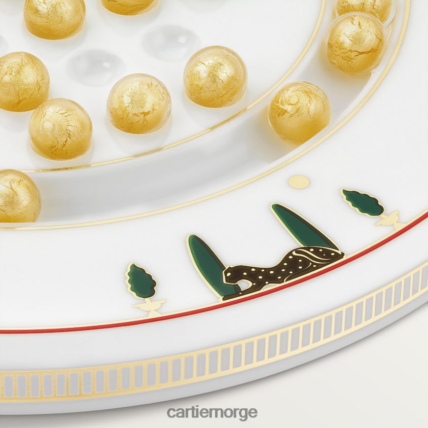 kunsten å bo hjemme Cartier kabal med pantermotiv stilig F4466N1641