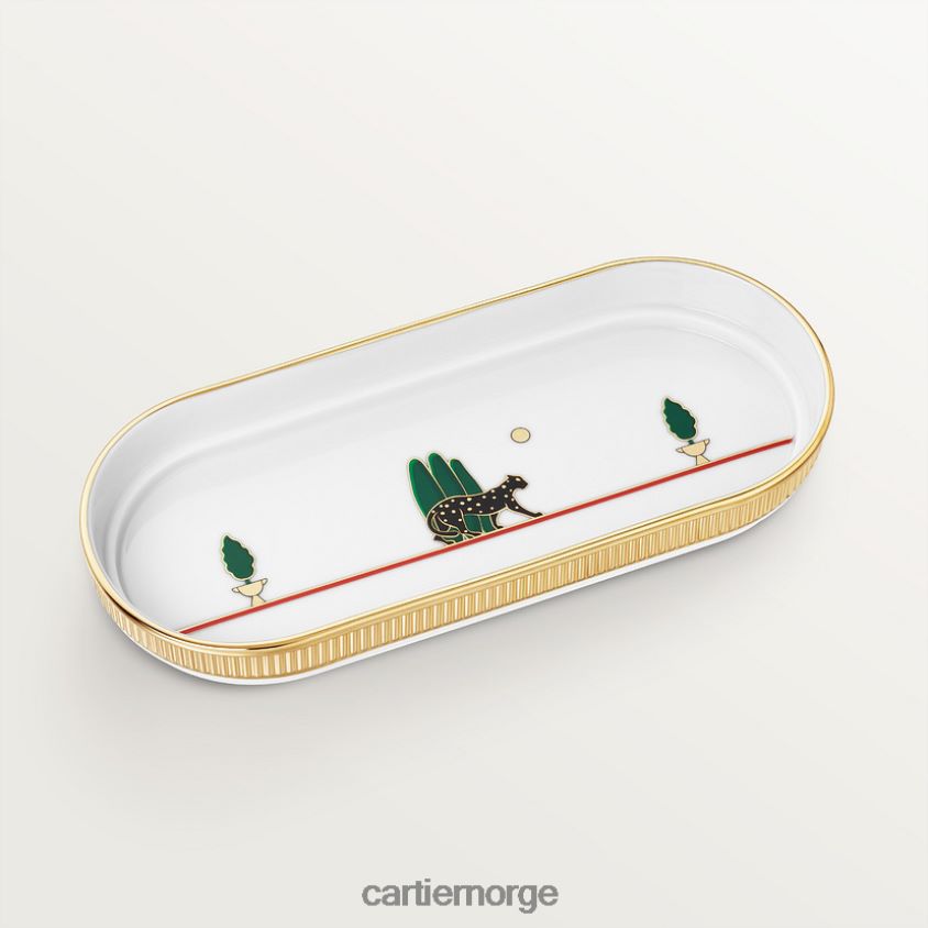 kunsten å bo hjemme Cartier pantere nipsbrett stilig F4466N1635