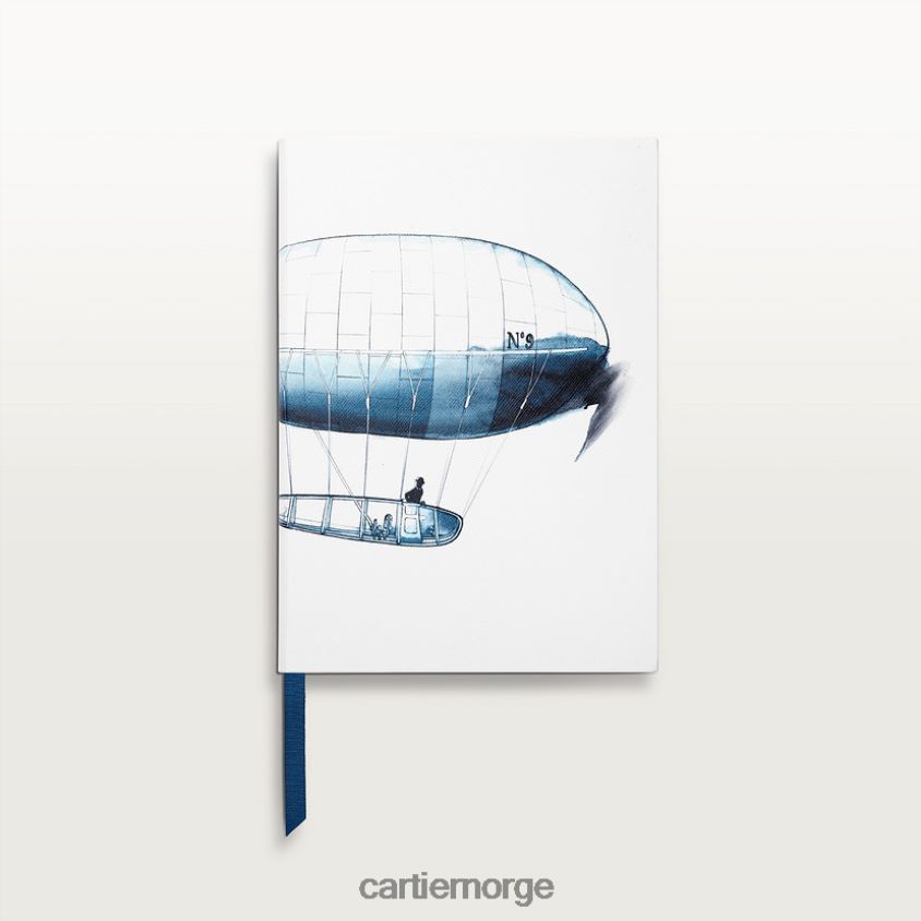kunsten å bo hjemme Cartier santos aeronaut motiv notatbok stilig F4466N1766