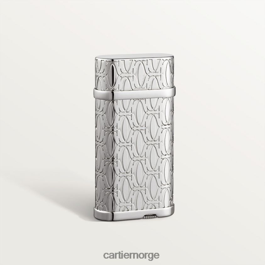 tilbehør Cartier lettere dobbel c-logo stilig F4466N1513