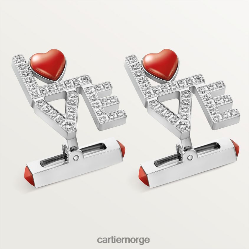 tilbehør Cartier kjærlighetsmotiv mansjettknapper stilig F4466N1468