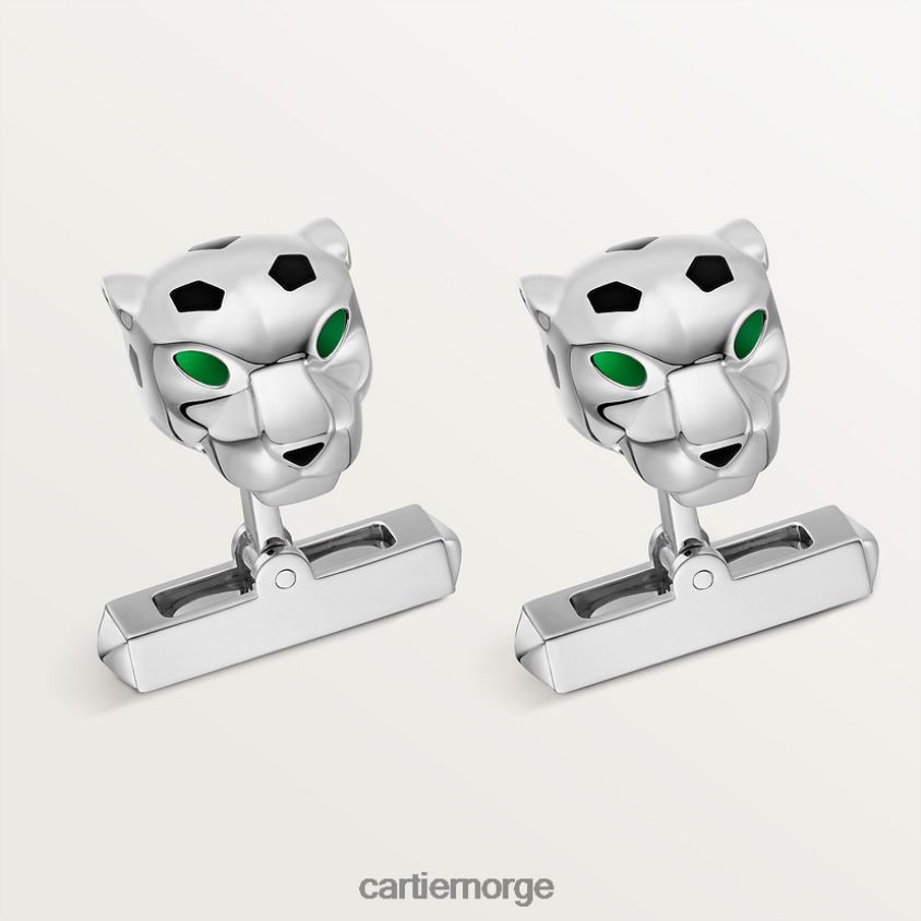 tilbehør Cartier panter mansjettknapper stilig F4466N1395