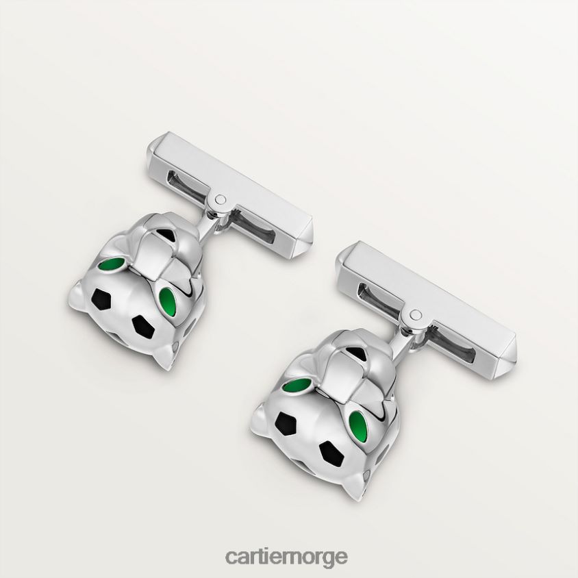 tilbehør Cartier panter mansjettknapper stilig F4466N1395