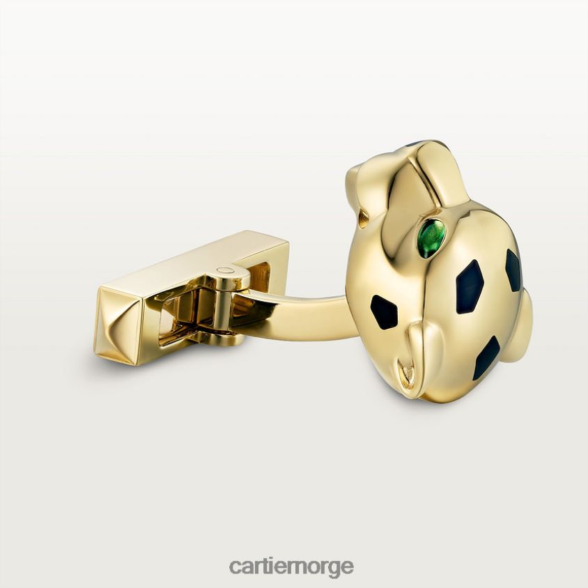 tilbehør Cartier panter mansjettknapper stilig F4466N1464