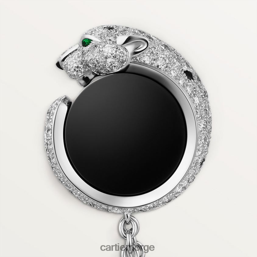 tilbehør Cartier panterlomme perle stilig F4466N1467