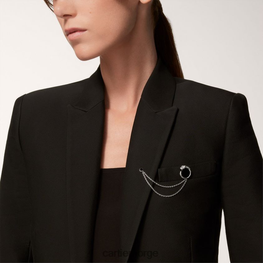 tilbehør Cartier panterlomme perle stilig F4466N1467