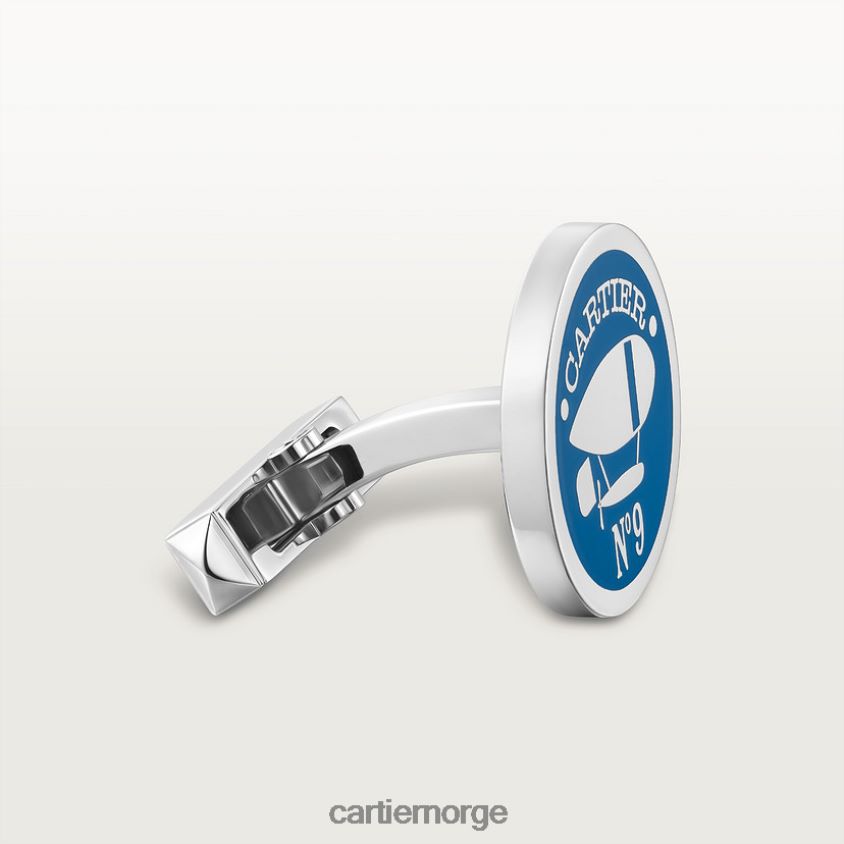 tilbehør Cartier santos aeronaut motiv mansjettknapper stilig F4466N1405