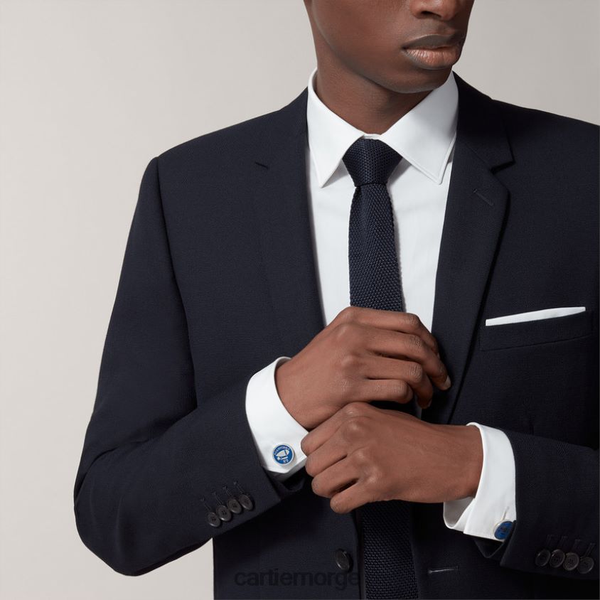 tilbehør Cartier santos aeronaut motiv mansjettknapper stilig F4466N1405