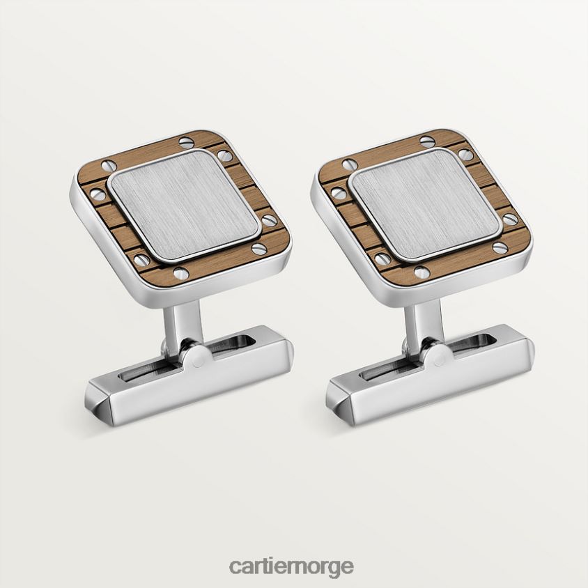 tilbehør Cartier santos mansjettknapper stilig F4466N1388