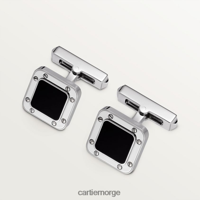 tilbehør Cartier santos mansjettknapper stilig F4466N1398