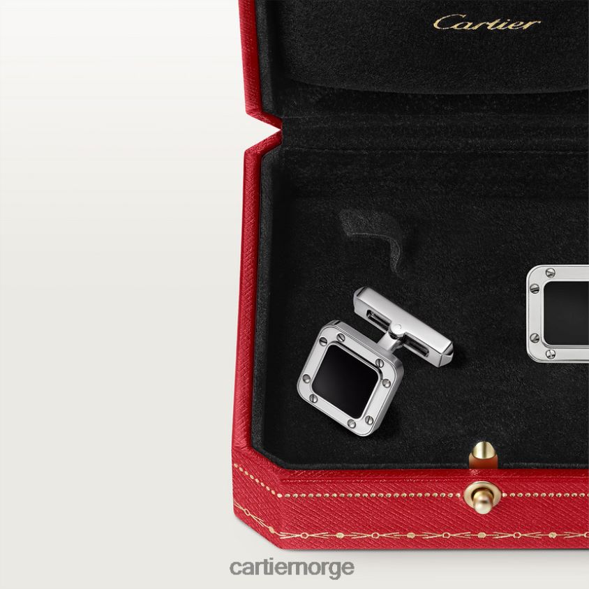 tilbehør Cartier santos mansjettknapper stilig F4466N1398
