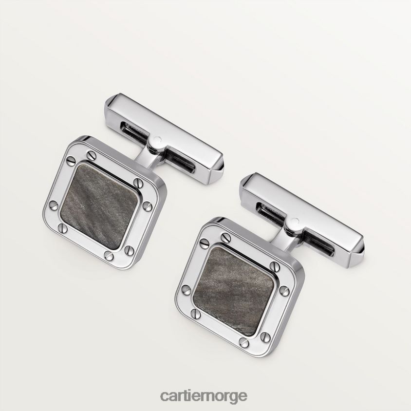 tilbehør Cartier santos mansjettknapper stilig F4466N1399