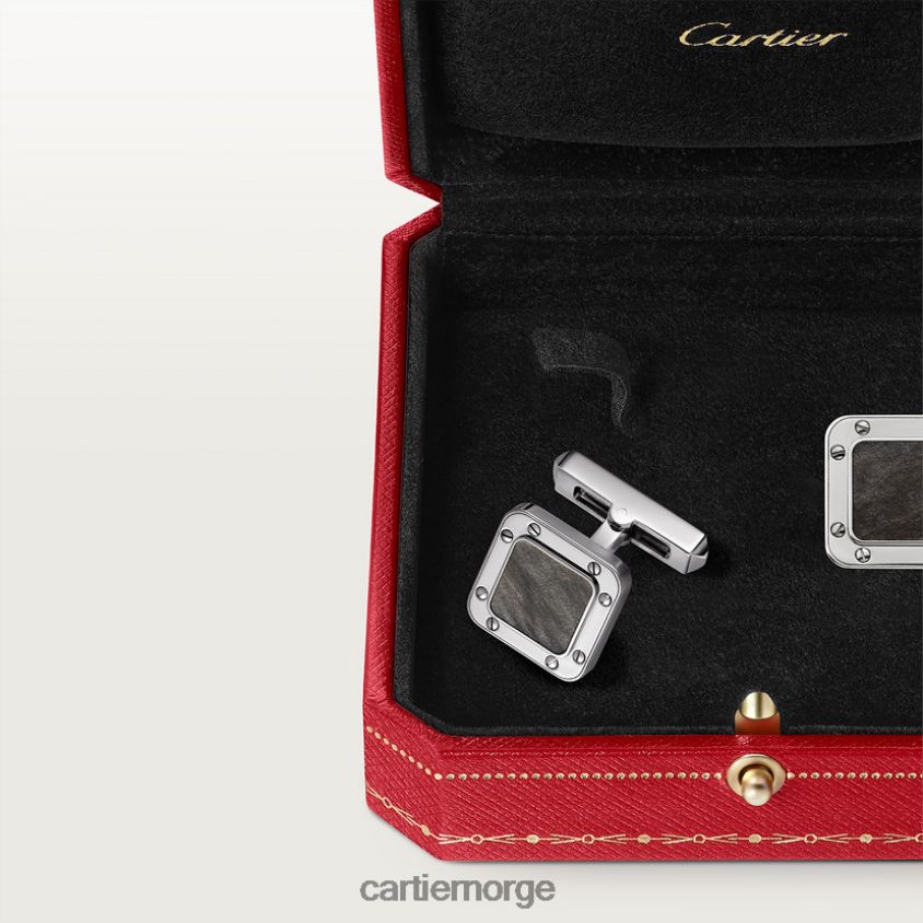 tilbehør Cartier santos mansjettknapper stilig F4466N1399
