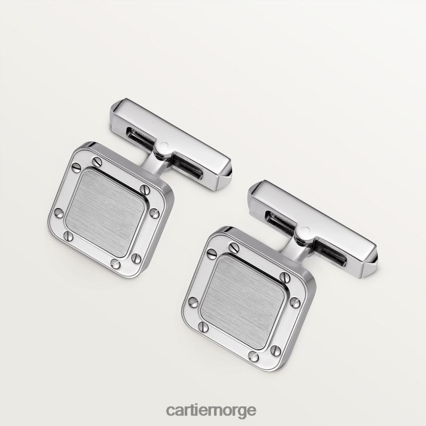 tilbehør Cartier santos mansjettknapper stilig F4466N1406