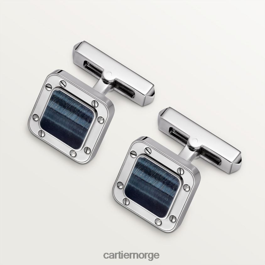 tilbehør Cartier santos mansjettknapper stilig F4466N1415