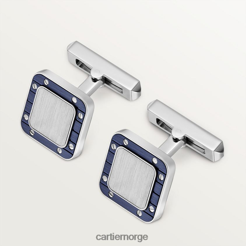tilbehør Cartier santos mansjettknapper stilig F4466N1416