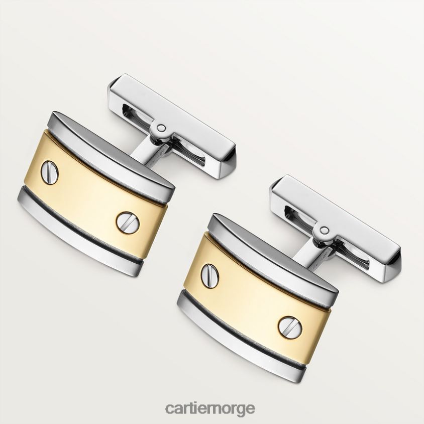 tilbehør Cartier santos mansjettknapper stilig F4466N1437