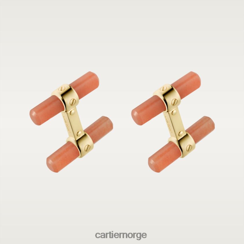 tilbehør Cartier santos mansjettknapper stilig F4466N1457