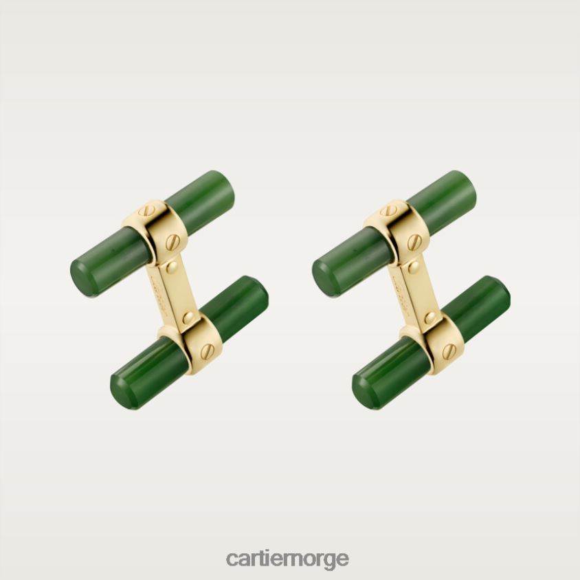 tilbehør Cartier santos mansjettknapper stilig F4466N1457