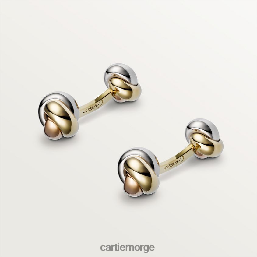 tilbehør Cartier treenighetsmansjettknapper stilig F4466N1447