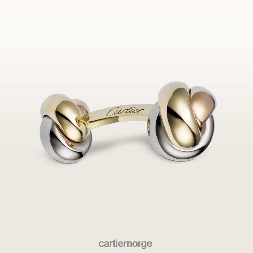 tilbehør Cartier treenighetsmansjettknapper stilig F4466N1447