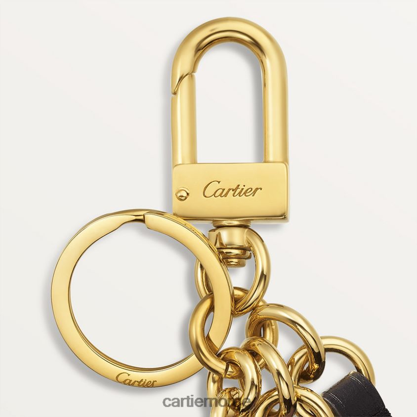 tilbehør Cartier diabolo medaljong nøkkelring stilig F4466N1253