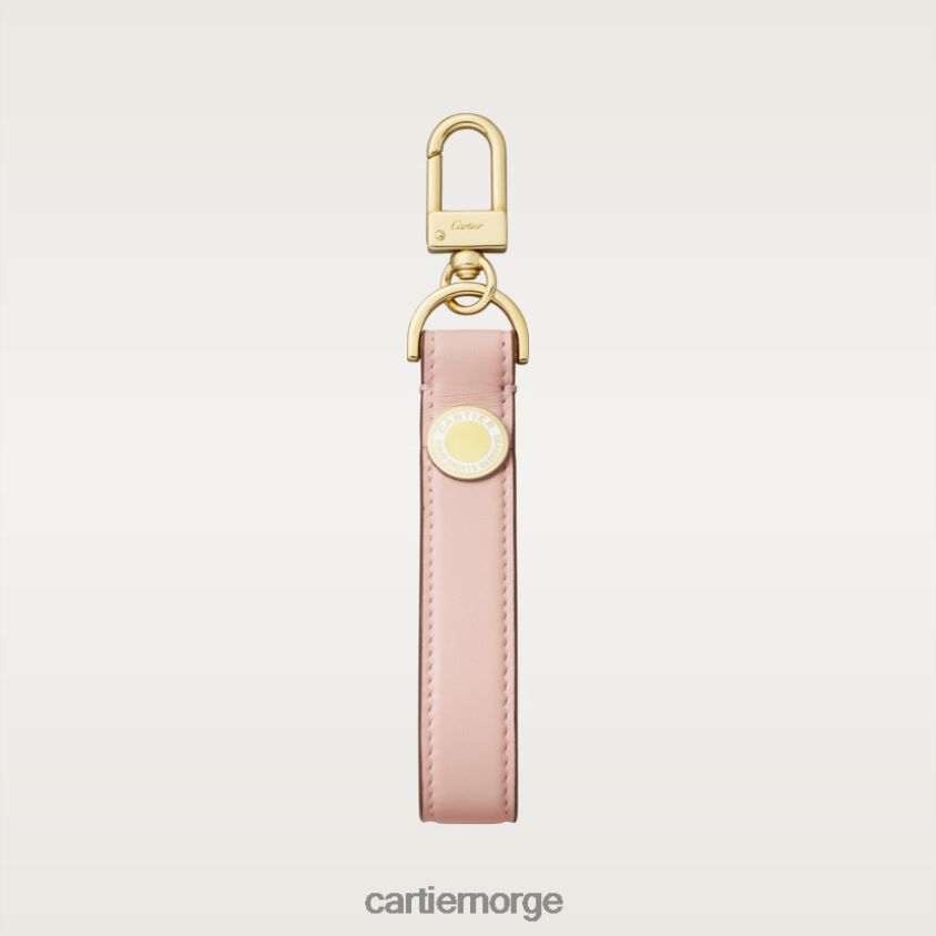 tilbehør Cartier diabolo små lærvarer, nøkkelring stilig F4466N1158