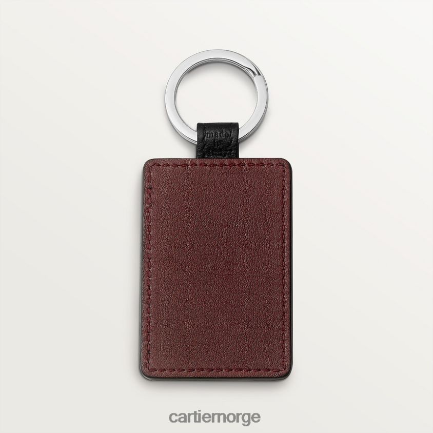 tilbehør Cartier må dobbeltsidig nøkkelring stilig F4466N1248