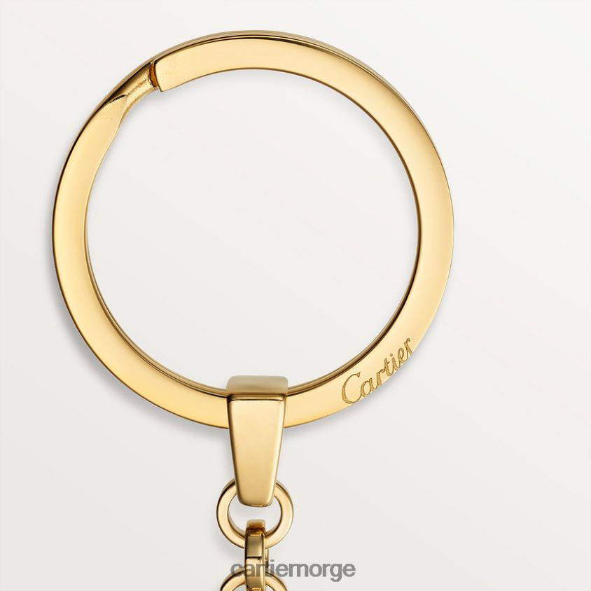 tilbehør Cartier tre-ring motiv nøkkelring treenighet stilig F4466N1502