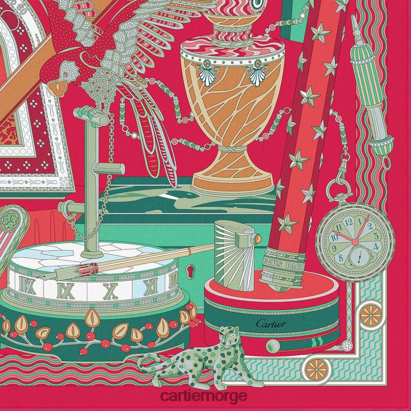 tilbehør Cartier arkivmotiv kvadrat 90 stilig F4466N1326