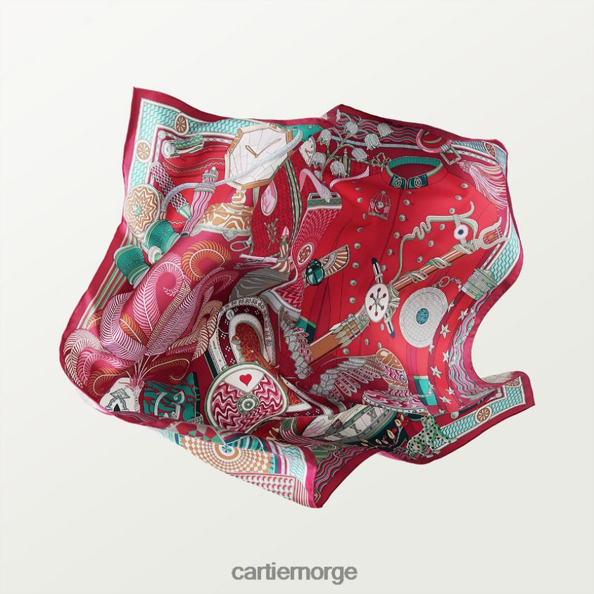 tilbehør Cartier arkivmotiv kvadrat 90 stilig F4466N1326